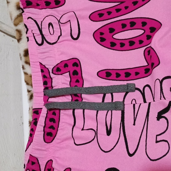 FINAL Price before donated. NWOT Emme Jordan "LOVE" 2pc Pjs Sz S - Picture 8 of 12